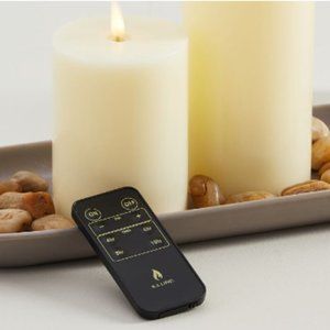 Illure (Pottery Barn Classic Flickering Pillar) Flameless Candle - Remote Only